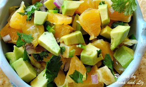 Fresh Orange Avocado Salsa 2 Sisters Recipes By Anna And Liz