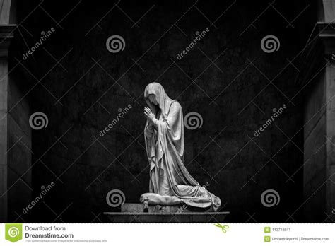 Madonna Black And White Image Stock Image Image Of Bible Dark 113718841