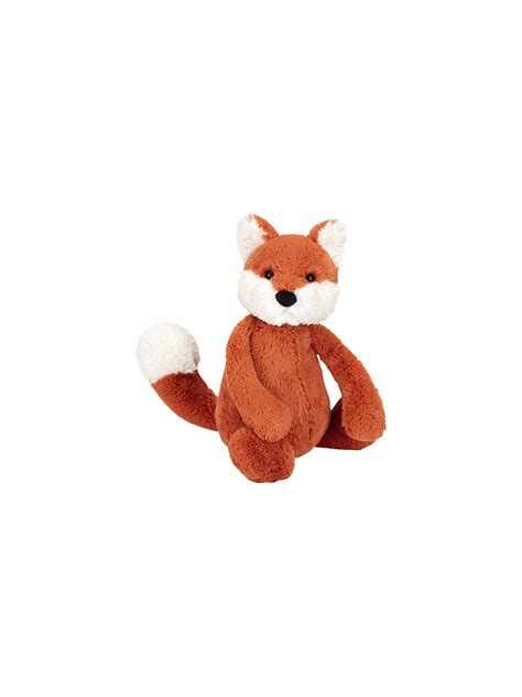 Jellycat Bashful Fox Cub Soft Toy Medium At John Lewis And Partners