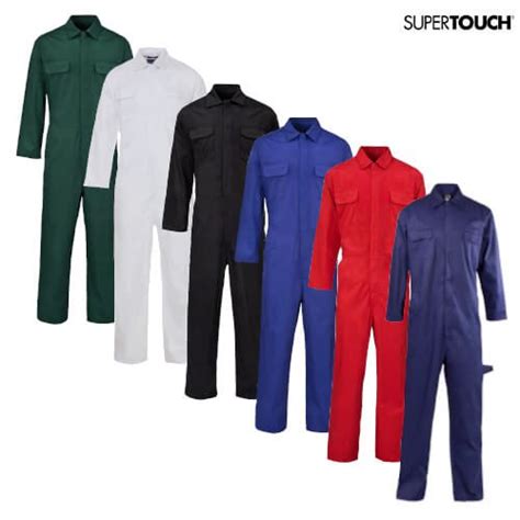 Poly Cotton Coverall W28 Supertouch Workstuff Uk Limited