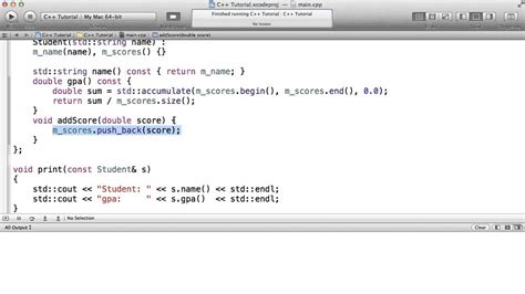 The body of the c++ objects. C++ - const correct class - YouTube