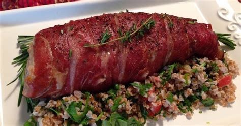 Wrap in plastic wrap and freeze! Points In My Life: Prosciutto-Wrapped Pork Tenderloin