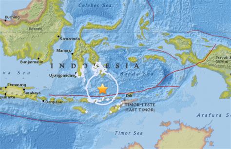 64 Magnitude Quake Strikes Off Indonesias Lombok Island Usgs Coconuts
