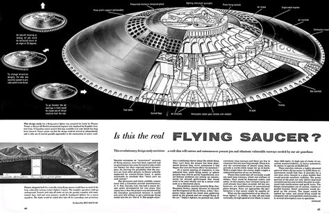 Air Force X Flying Saucer Vintage Spaceship Flying Saucer Retro