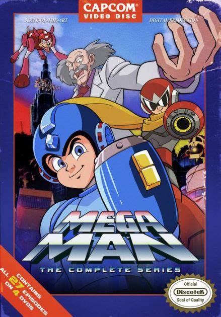 Mega Man Complete Tv Series 875707024020 Dvd Barnes And Noble