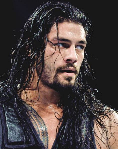 Roman Reigns Love This Messy Curly Hair Wwe Roman Reigns Wwe