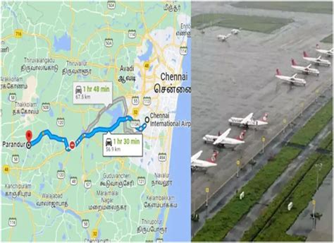 Aviation The Parandur Airport In Chennai Will Boost A New Industrial