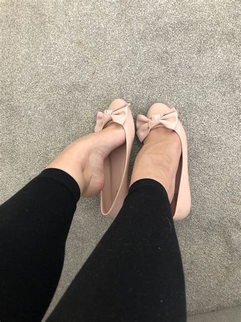 Cute Light Pink Flats With Embellished Bow Girl Soles Ballerina Shoes Flats Girl Flats Shoes