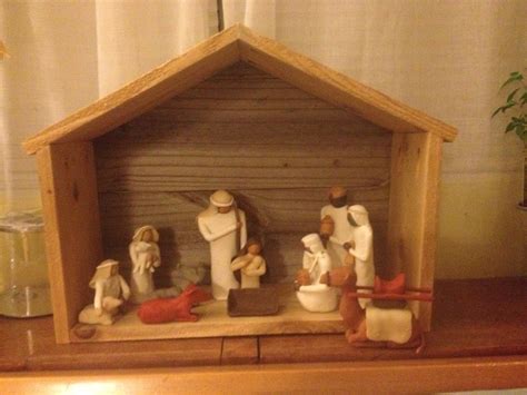 Ana White Stable For Nativity Scene Diy Projects