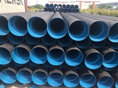 China Sn4 Sn8 Dwc 18 Inch Hdpe Double Wall Corrugated Drainage Pipe