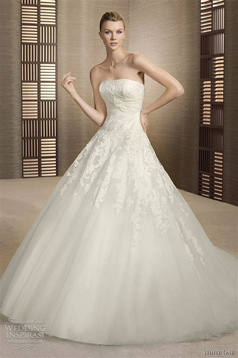 Pronovias white one wedding dress sample size 12/14. White One Wedding Dresses 2012 | Wedding Inspirasi
