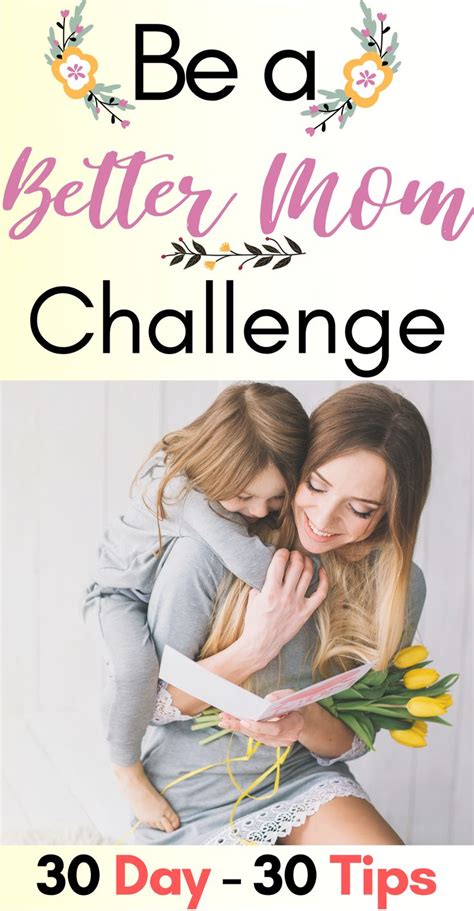 30 Day Mom Challenge 30 Days To Being A Better Mom Ur Baby Blog