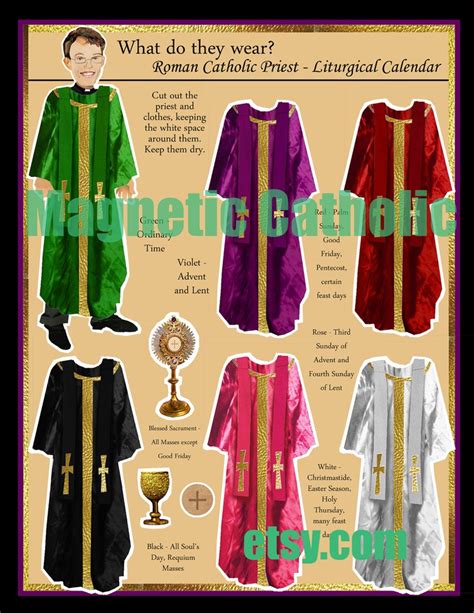 Colors Of Faith 2021 Liturgical Colors Roman Catholic Vestment