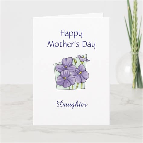 Daughter Mothers Day Card In 2021 Happy Mothers Day Daughter Mothers Day T