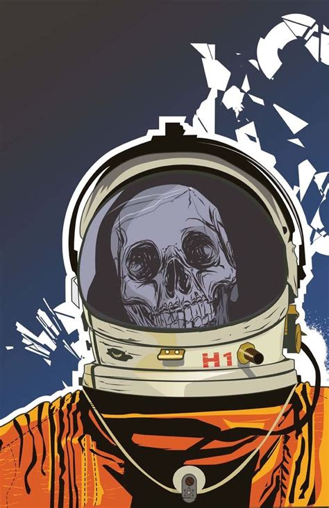 I Was Once A Hero By Matt Fontaine Skull Illustration Graphic
