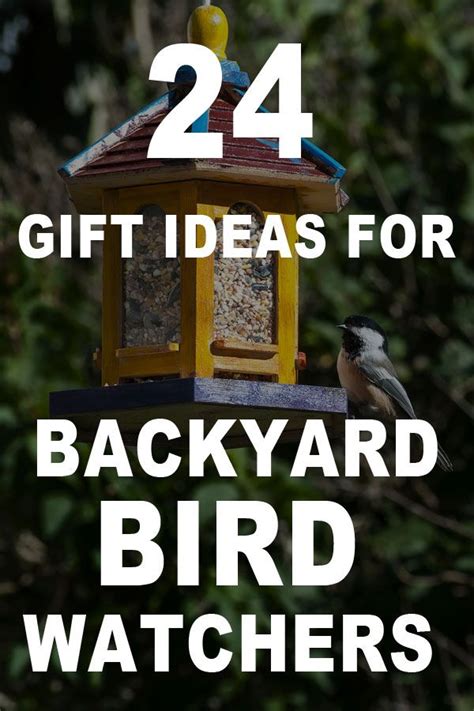 Gift ideas for backyard bird watchers. 24 Gift Ideas for Bird Watchers | Bird watchers, Backyard ...
