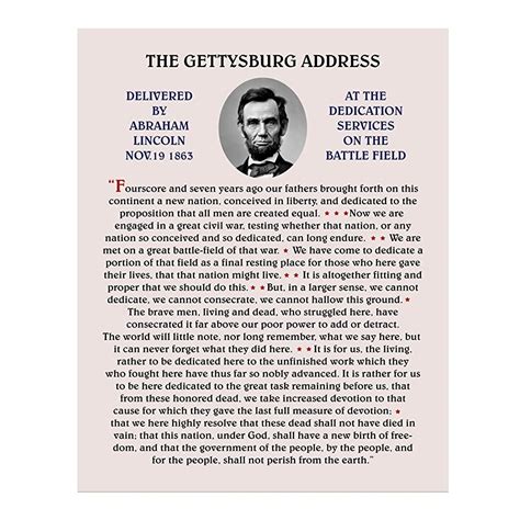 the gettysburg address by abraham lincoln insight summaries