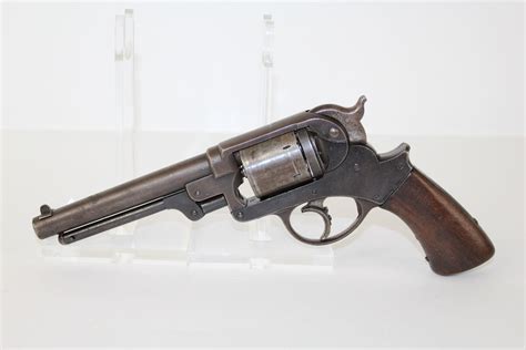 Starr Model 1858 Double Action Revolver Candr Antique 001 Ancestry Guns