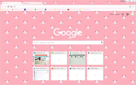 Browse through more chrome related vectors and icons. Google Chrome Theme - Cute Pixel Pink Panda Bears by ...