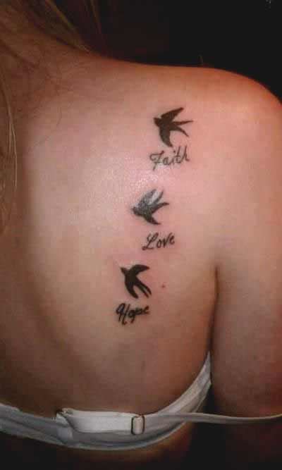Faith Hope Love Tattoos 45 Perfectly Cute Tattoos With Best Placement