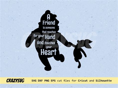 Winnie The Pooh Quotes SVG cut file | Vectorency