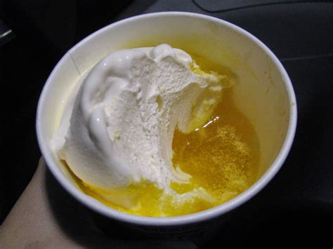 Corrie Food Unblended Orange Cream Slush Sonic
