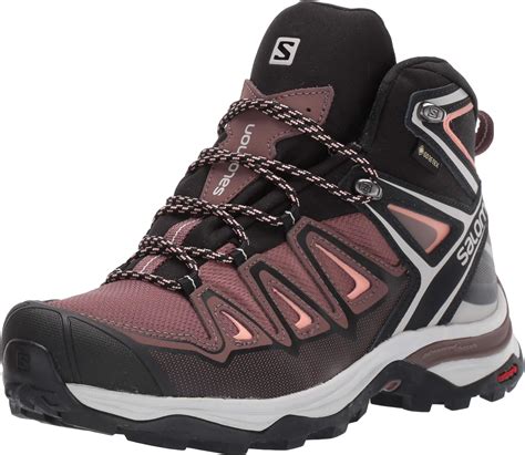 Salomon Womens X Ultra 3 Mid Gtx High Rise Hiking Shoes Uk