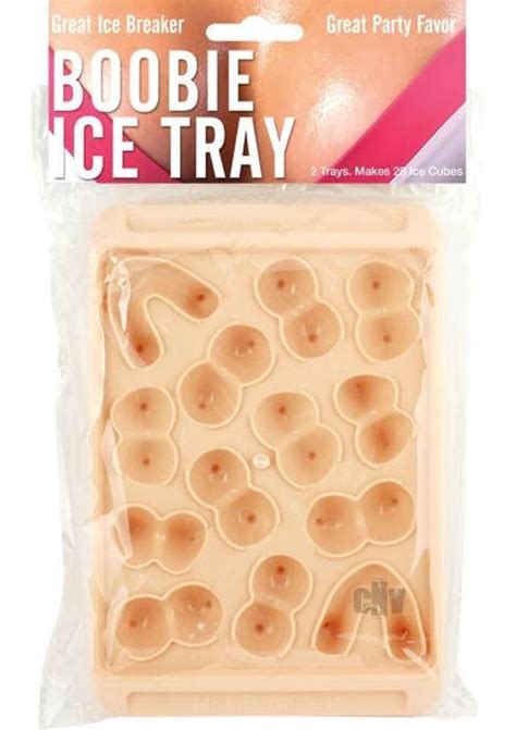 Boobie Ice Tray 2pk Bachelor Party Boobs Ice Mold Boob Ice Cubes Great For Bachelor Stag Party