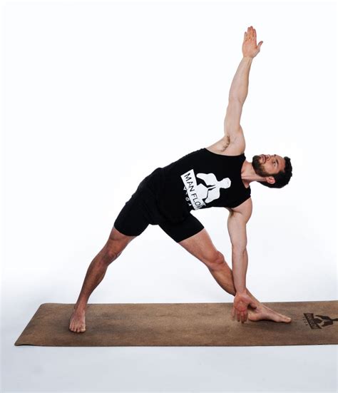 Triangle Man Flow Yoga