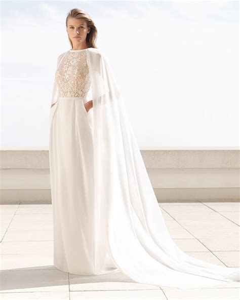 13 Incredible Wedding Dresses With A Cape Weddingsonline
