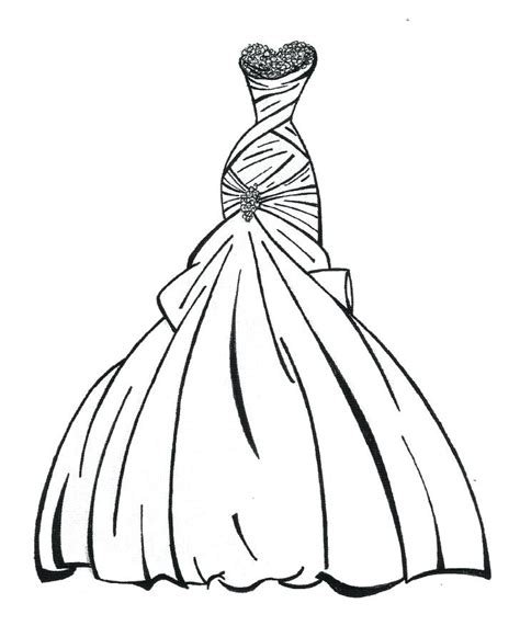 princess dress drawing    clipartmag