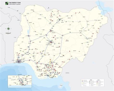 Nigeria Power Infrastructure Map 2021 Free Download The Energy Year