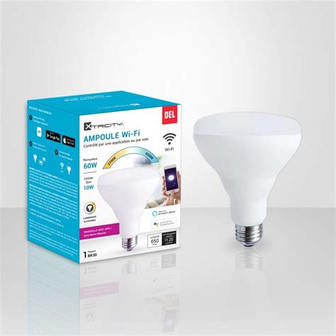 Led Wi Fi Smart Bulb Br30 10w 120v E26 650l Tunable White