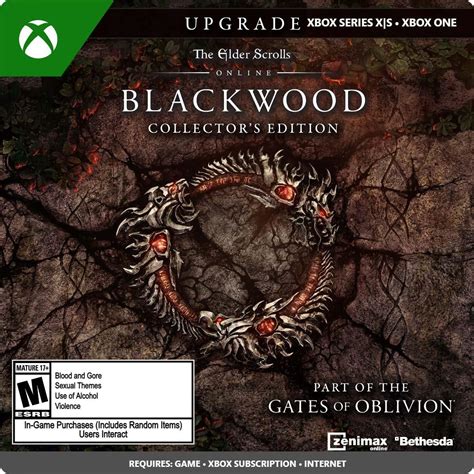 The Elder Scrolls Online Collection Blackwood Upgrade Collectors