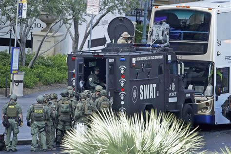 Gunman In Deadly Shooting On Vegas Strip Surrenders After