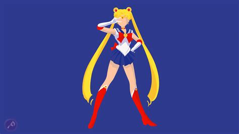 Usagi Tsukino Sailor Moon Minimalism By Plotnishek On Deviantart