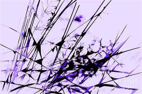 Strike Out Purple And Black Abstract Photograph By Natalie