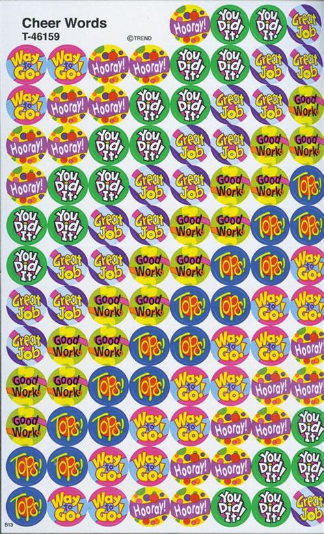 Jumbo Sticker Super Assortment Pack Classroom Essentials Scholastic