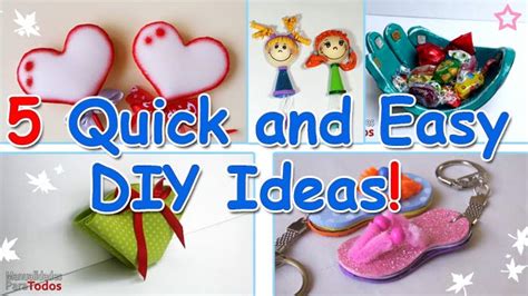 5 Minute Crafts To Do When Youre Bored 5 Quick And Easy Diy Ideas