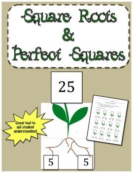 √121 < √123 < √144. Square Roots & Perfect Squares Worksheet by HistoryTeach27 ...