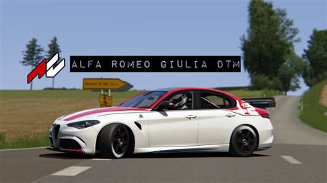 Alfa Romeo Giulia Hommage Dtm Aspertsham Track Assetto Corsa