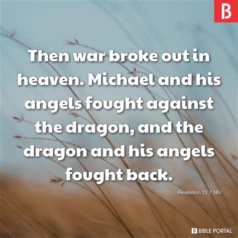What Does The Bible Say About War In Heaven
