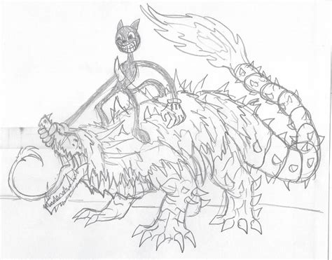 Cartoon Godzilla Trevor Henderson - Podrido Wallpaper