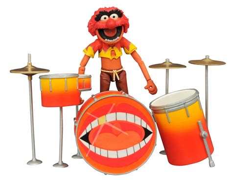 The Muppets Best Of Series 3 Animal Drum Set Action Figure 2 Pack