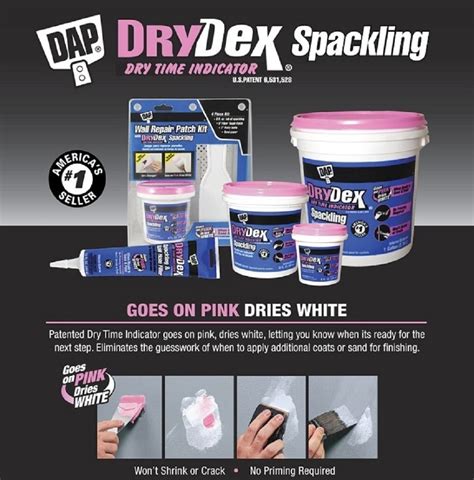 Dap Drydex Wall Repair Patch Kit 12345 The Home Depot