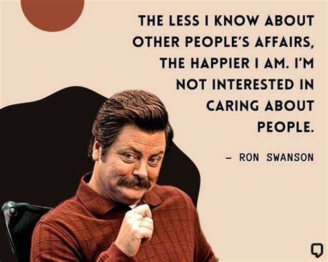 40 Best Ron Swanson Quotes From Parks And Recreation Television Series