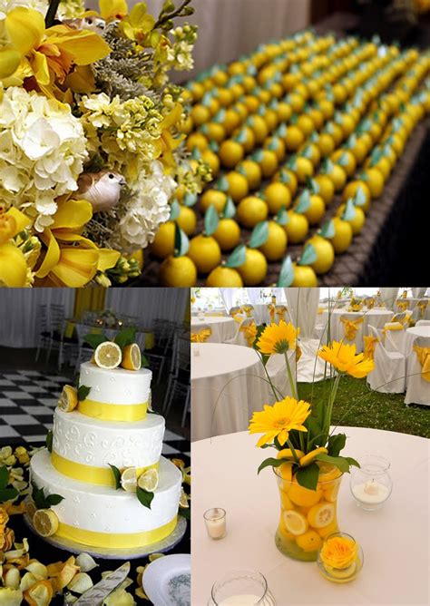 When life gives you lemons. Dotty About...: Dotty About...Lemons at weddings