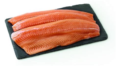 Farm Raised Fresh Atlantic Salmon Whole Fillet Fresh From The Service