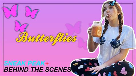 Piper Rockelle Butterflies Music Video Sneak Peak Youtube