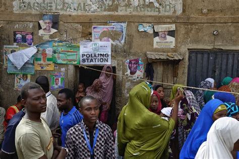 Nigeria Votes In Sharply Contested Presidential Election The New York